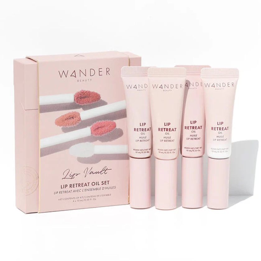 Wander Beauty - Lip Vault Lip Retreat Oil Set