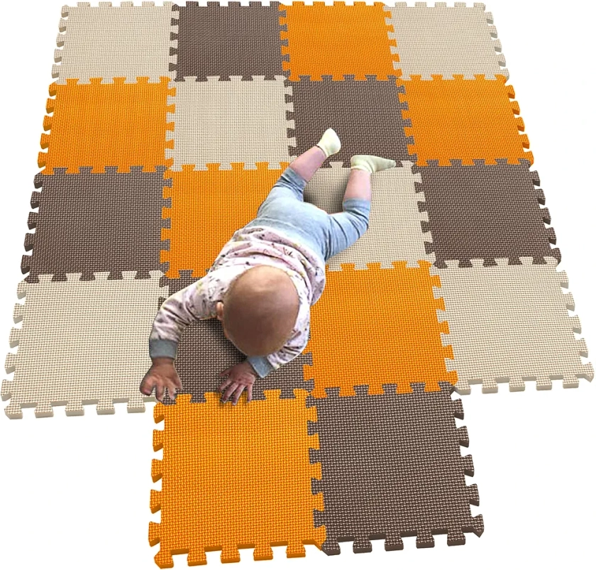 MQIAOHAM® 18 pièces Tapis de Puzzles pour Bébés Mousse Tapis de Jeu Interactif pour Enfants G301018-102106110 : Amazon.fr: Bébé et Puériculture