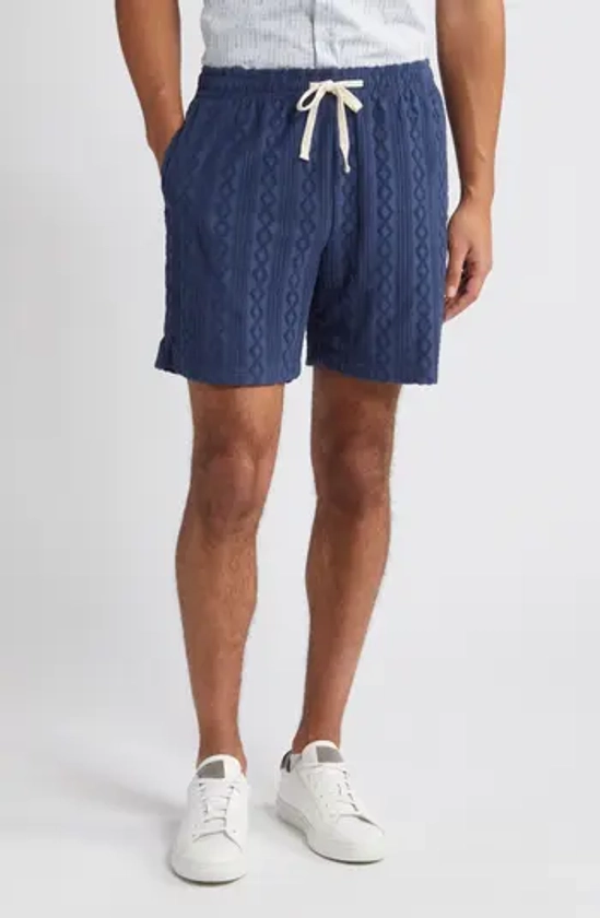 Rails Nova Textured Drawstring Shorts | Nordstrom