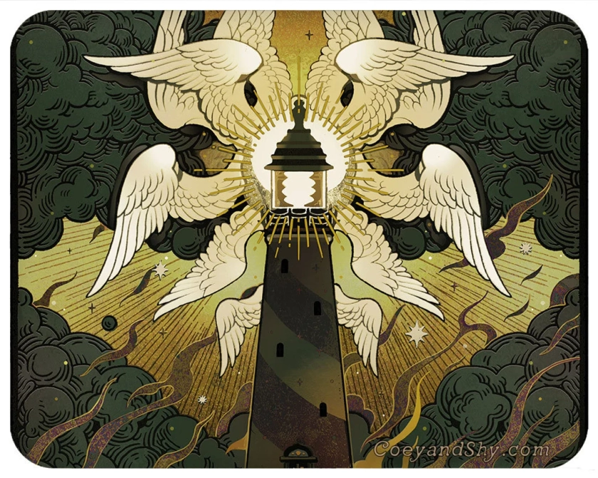 Coey: The Tower (Prints, Tapestries)