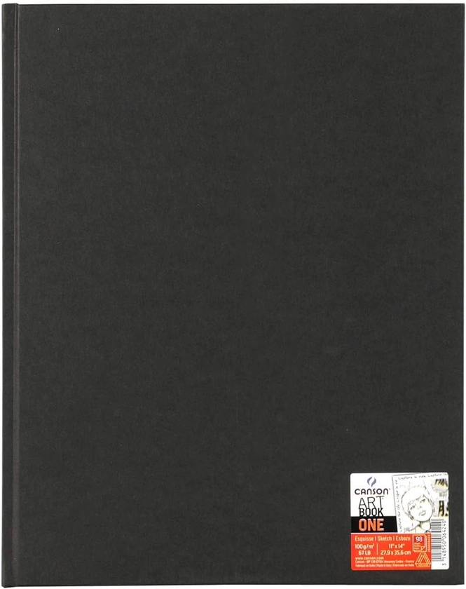 CANSON One - Carnet de croquis cousu 196 pages - 27.9 x 35.6 cm - 100g/m² : Amazon.fr: Cuisine et Maison