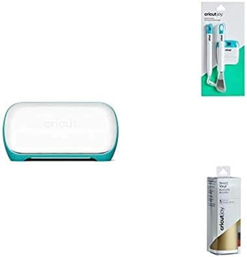 Amazon.com: Cricut Joy Starter Bundle with Cricut Joy Machine, Cricut Joy Starter Tool Set, and Cricut Joy Smart Vinyl Sampler