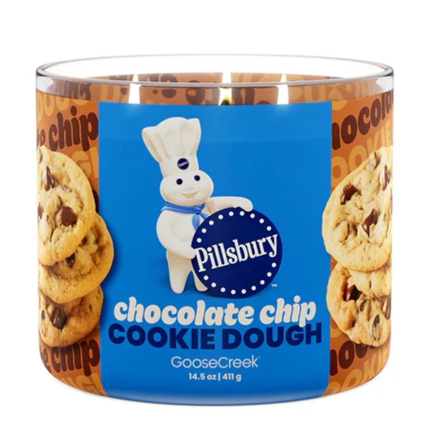 Chocolate Chip Cookie Dough Large 3-Wick Pillsbury Candle