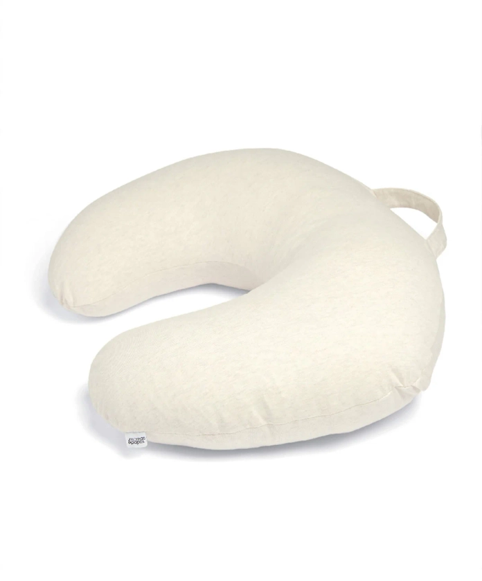 Welcome to the World Seedling Nursing Pillow - Oatmeal Marl