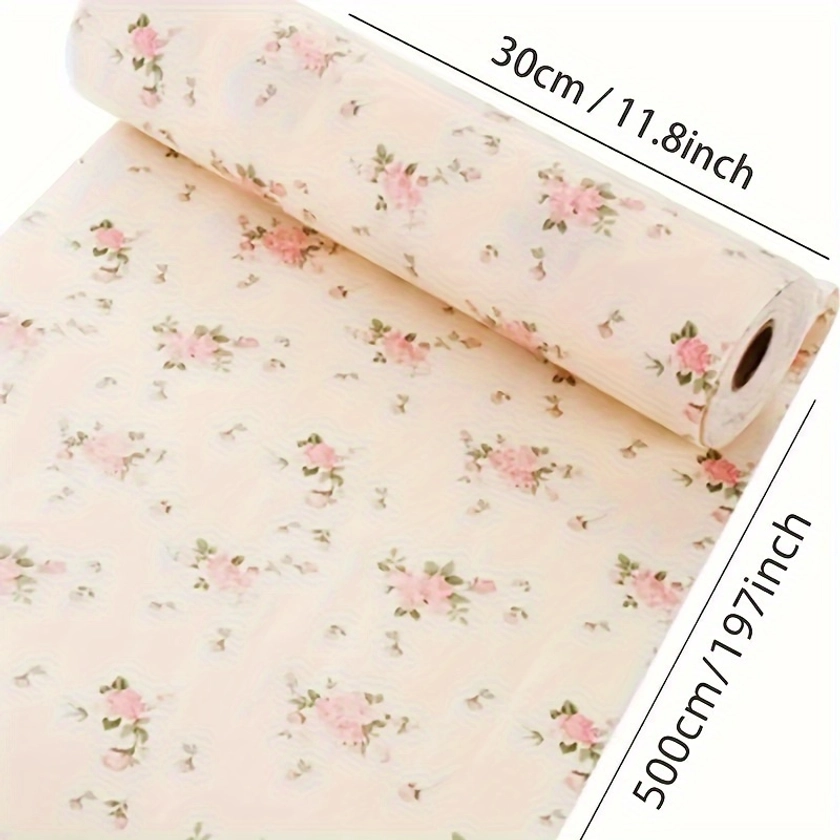 1pc Shelf Liner, Waterproof And Oilproof Mat, Moisture-Proof And Dust Proof Pad, Non-Slip And Non Adhesive Liner, For Refrigerator, Drawer, Cabinet, Shelf And Counter, Kitchen Organizers And Storage, Kitchen Accessories