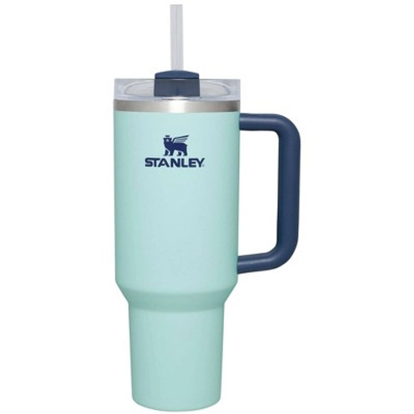 Stanley 40 oz Stainless Steel H2.0 Flowstate Quencher Tumbler - Watercolor Blue