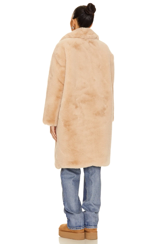 BLANKNYC Faux Fur Coat in Oatmeal Crush | REVOLVE