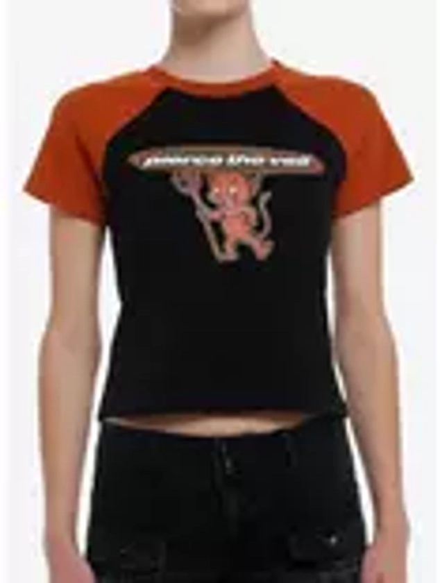 Pierce The Veil Devil Raglan Girls Baby T-Shirt | Hot Topic