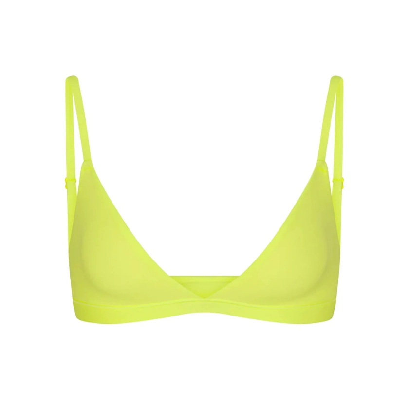 FITS EVERYBODY TRIANGLE BRALETTE | DAFFODIL