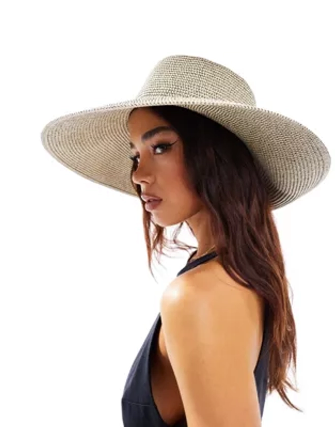 & Other Stories woven straw summer hat in beige | ASOS
