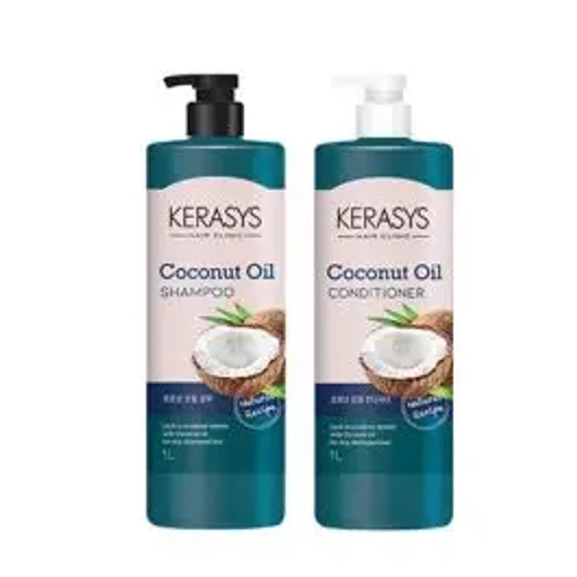 Kerasys Shampoo 1L e Condicionador 1L - Coconut
