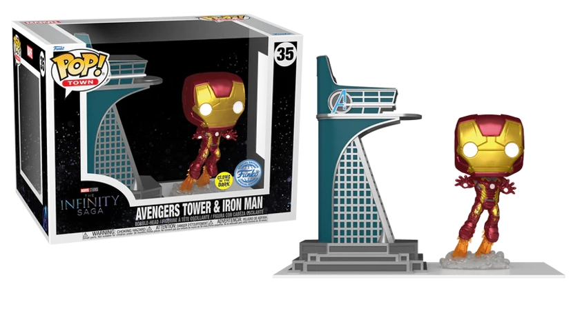 AVENGERS 2 - POP TOWN N° 35 - Tour Avengers avec Iron Man (GW)