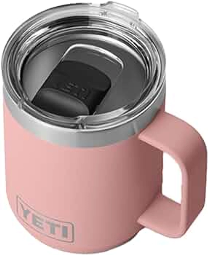 YETI Rambler 10 oz Stackable Mug, Vacuum Insulated, Stainless Steel with MagSlider Lid