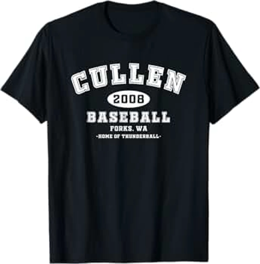 Cullen Baseball Forks Washington, Home Of Thunderball T-Shirt