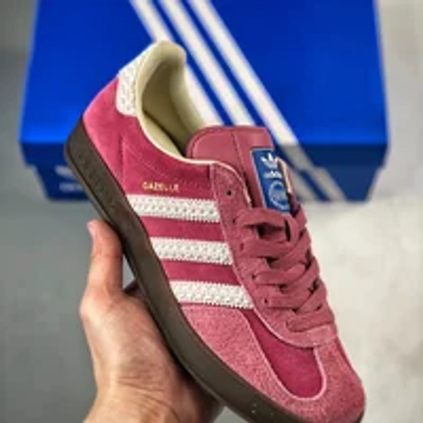 Size 8/39 Adidas Gazelle Indoor 'Almost Pink Gum' Women's casual shoes