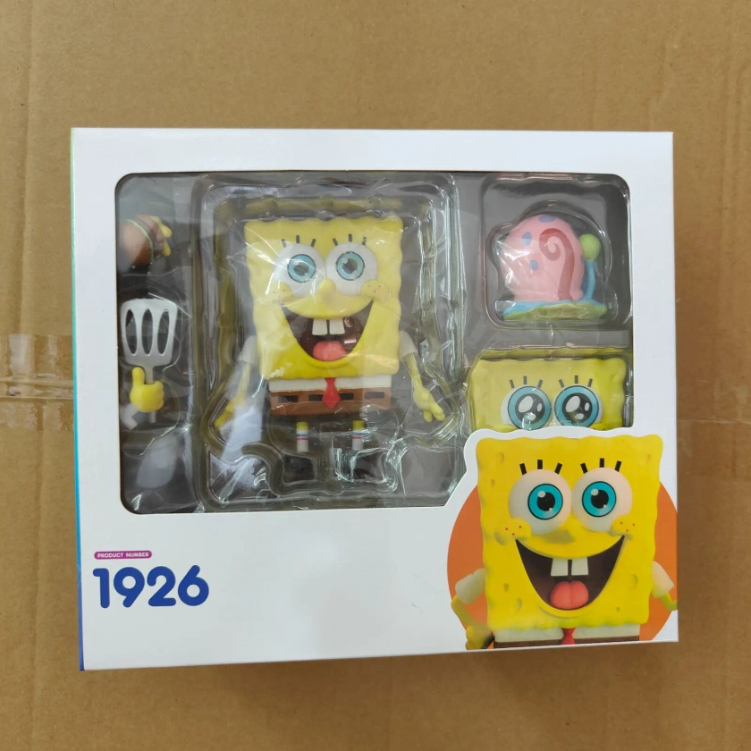 NEW In Stock 1926 SpongeBob  Action Figures Anime Figure Model Collecile Action Toys Gifts Cute for Children