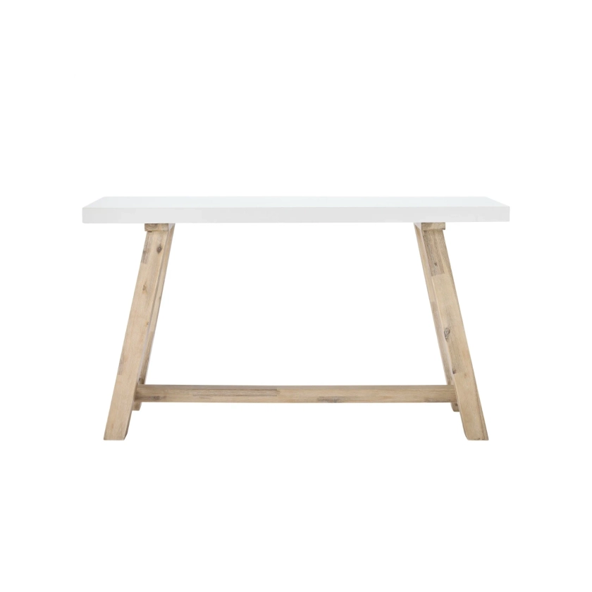 Buy Nova Console Acacia and White Concrete - James Lane Australia