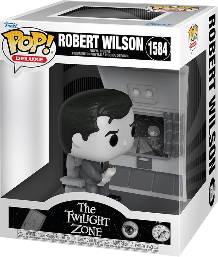 Funko Pop! Deluxe TV: TZ 1959 – Mr. Robert Wilson - Twilight Zone 1959 - Figurine en Vinyle à Collectionner - Idée de Cadeau - Produits Officiels - Jouets pour Les Enfants et Adultes - TV Fans