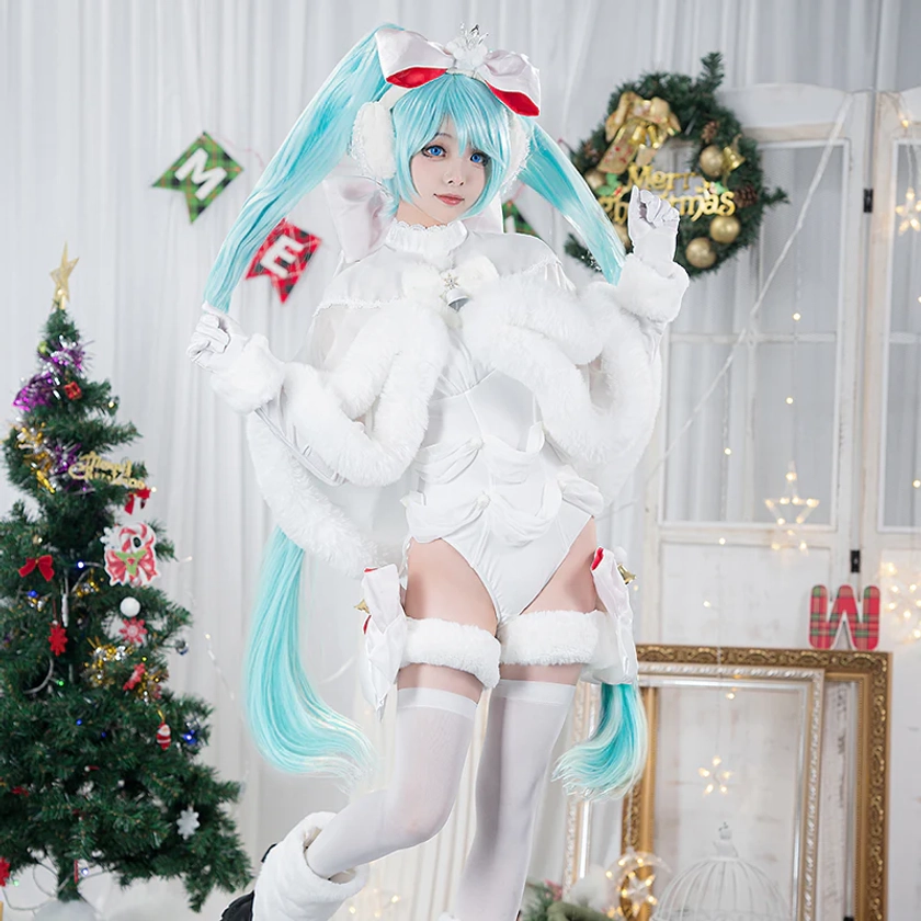 【In Stock】Uwowo V Singer SweetSweets Series White Christmas Cosplay Co