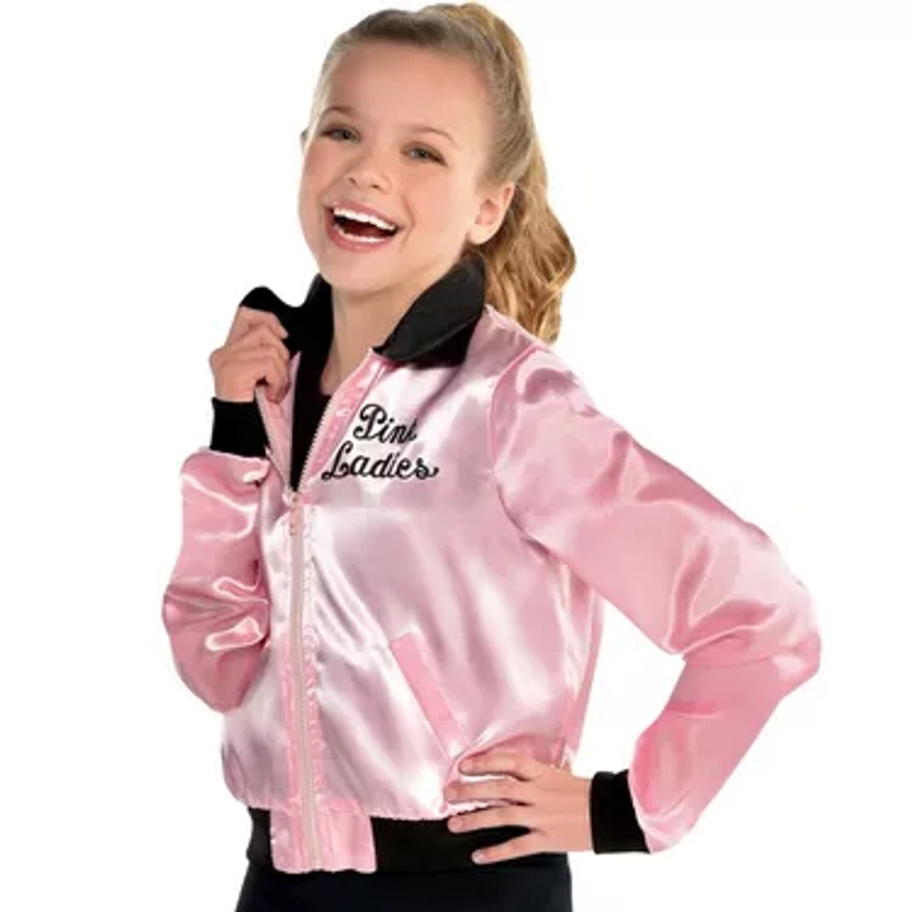 Girls Pink Ladies Jacket - Grease