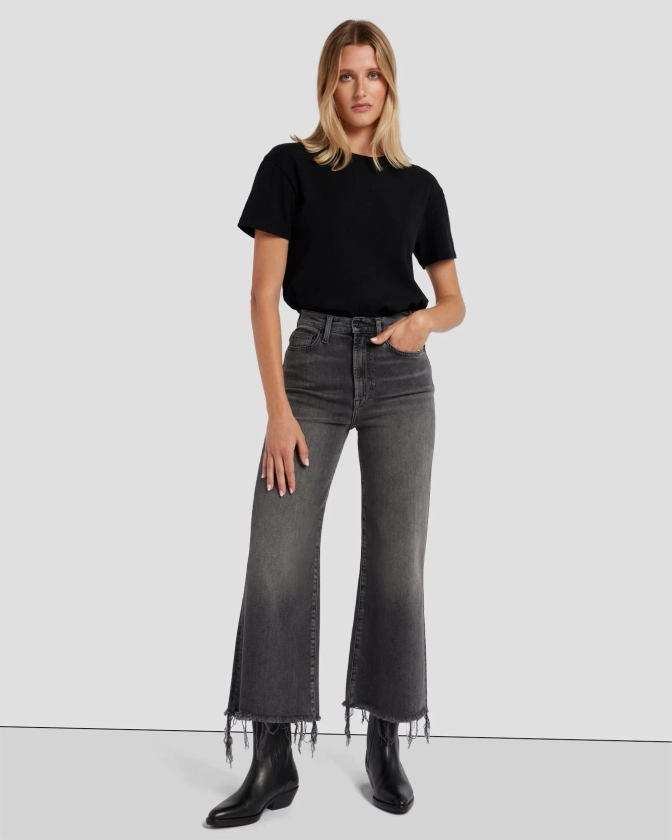Luxe Vintage Ultra High Rise Cropped Jo in Courage