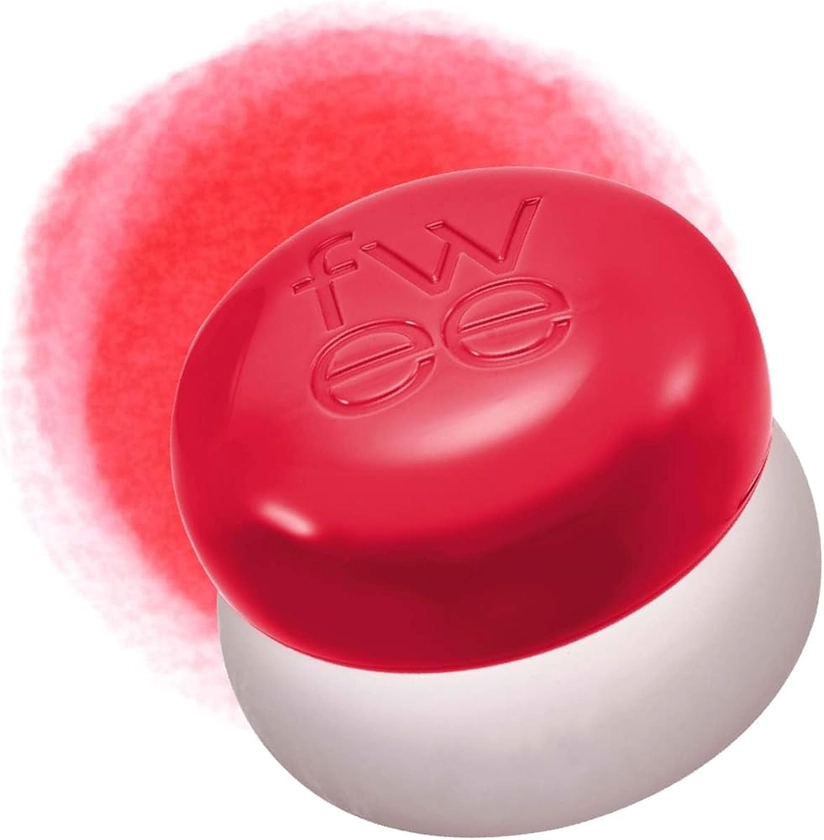 Lip&Cheek Blurry Pudding Pot | Reddish Moment - D-Day | Makeup Blush, Buildable Lightweight, Multi-Use Soft Matte Finish | 5g