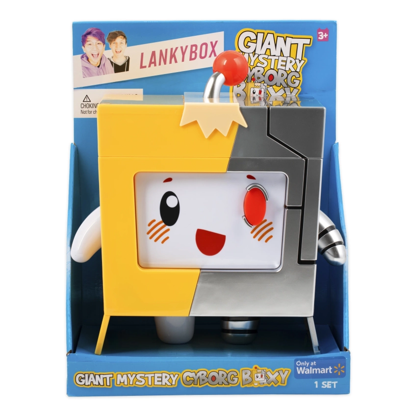 LankyBox Giant Cyborg Mystery Boxy Only at Walmart Official Lankybox Merch