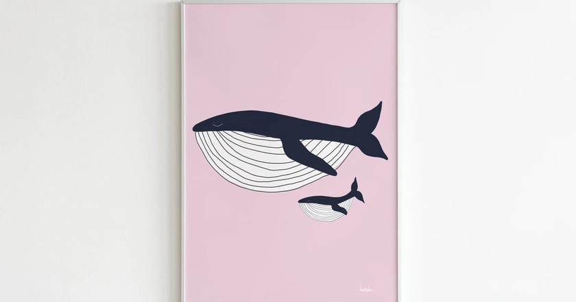 Affiche 'Baleine'