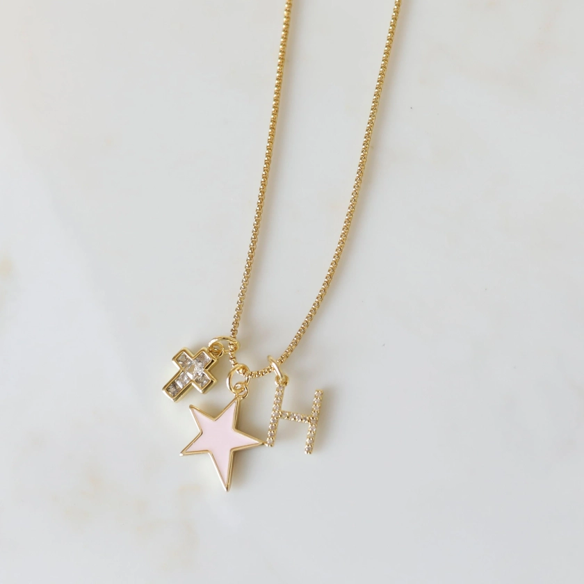 DIY Charm Necklace | Slider Chain