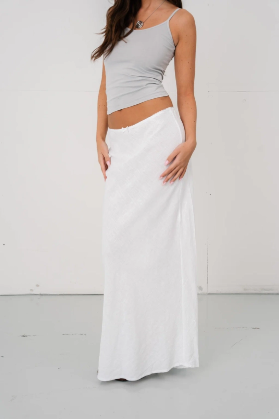 Capri Skirt - White