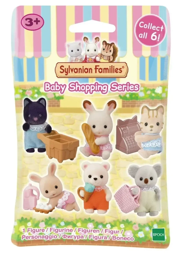 Sylvanian Families  Camping Dress Up Baby Anime Figrues Room Ornaments Flocking Toys Gifts