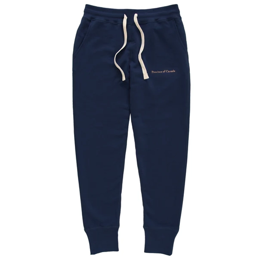 Skinny French Terry Sweatpant Navy - Unisex