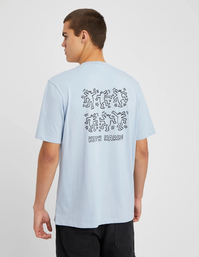 T-shirt collab Keith Haring Gris foncé | BZB