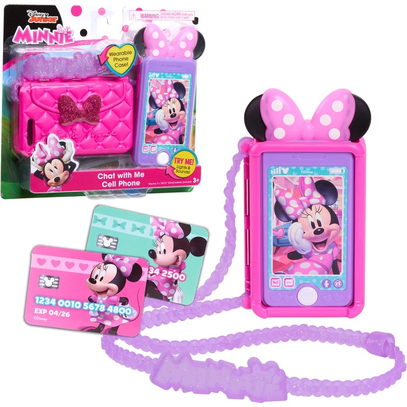 Disney Junior Minnie Mouse Chat With Me Cell Phone Set