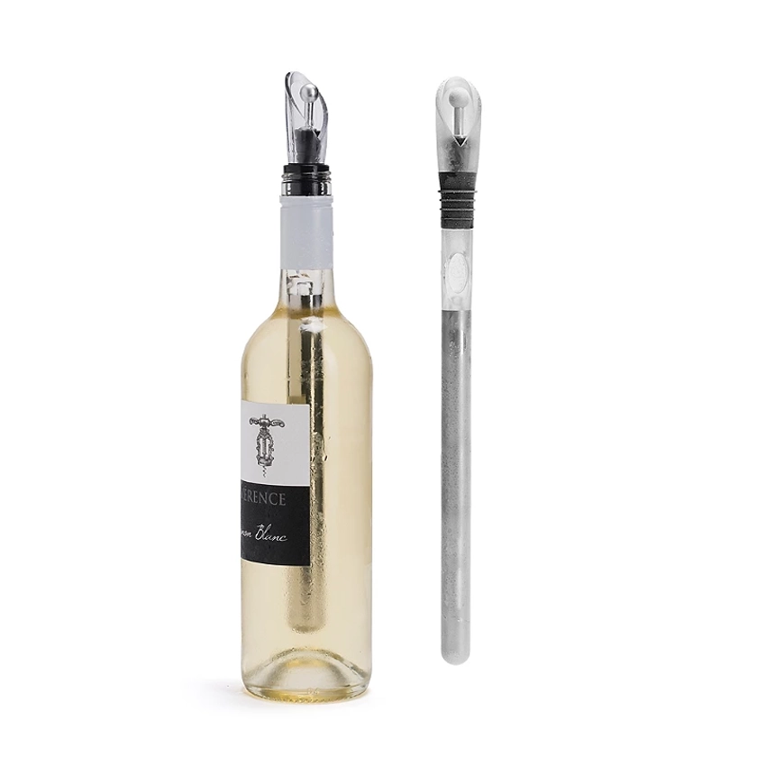 Cellardine ChillCore 3-in-1 Wine Bottle Chiller, Stopper and Pourer