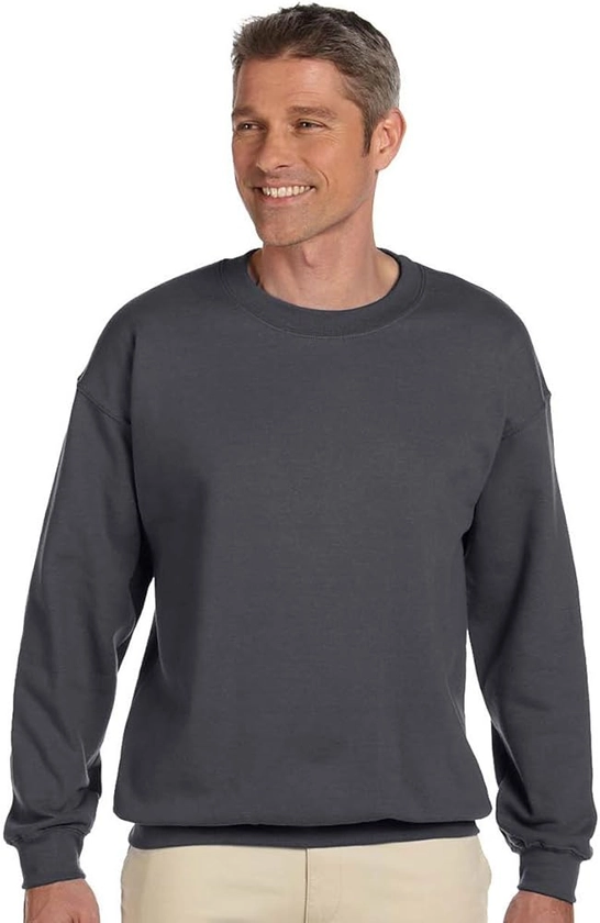 Hanes mens Sweatshirt, Heavyweight Fleece Sweatshirt, Crewneck Pullover for Men