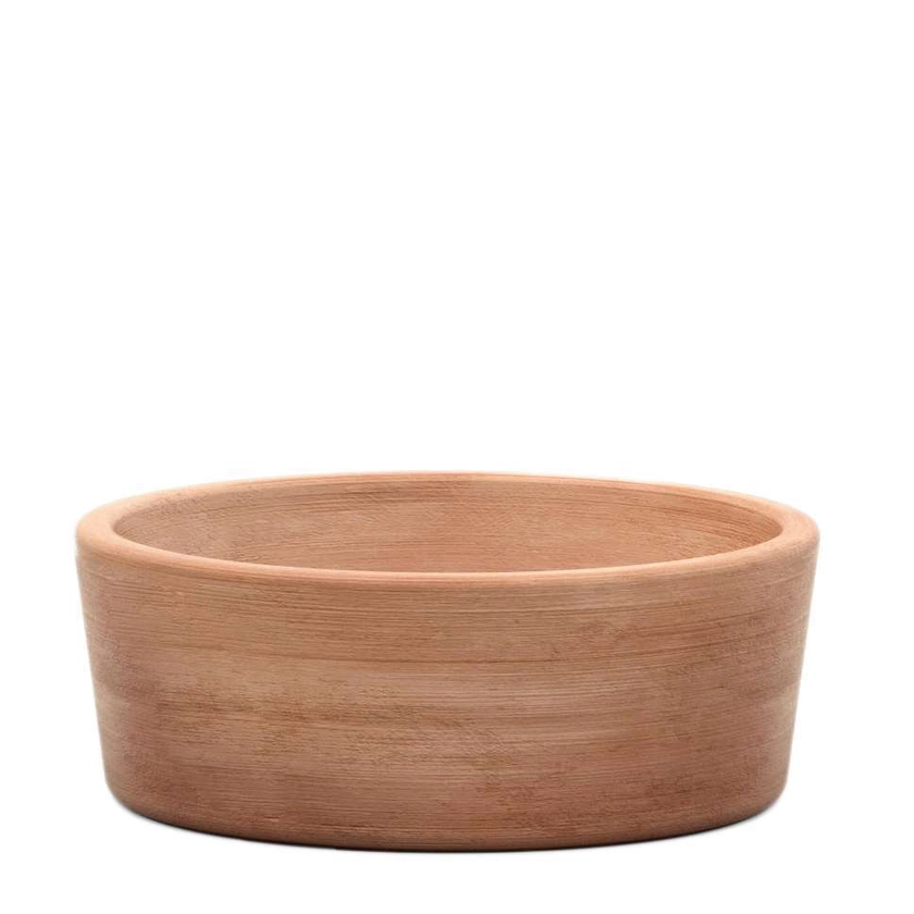 Pot en forme de Coupe basse droite D.28 x 10cm