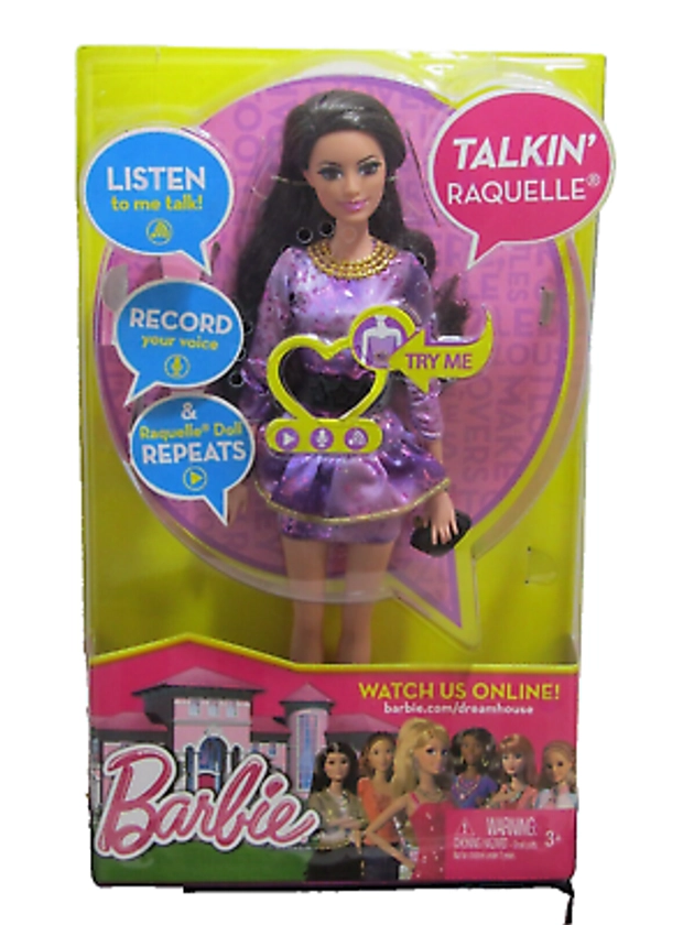 Barbie Life in the Dreamhouse Talkin' Raquelle Doll - New NRFB