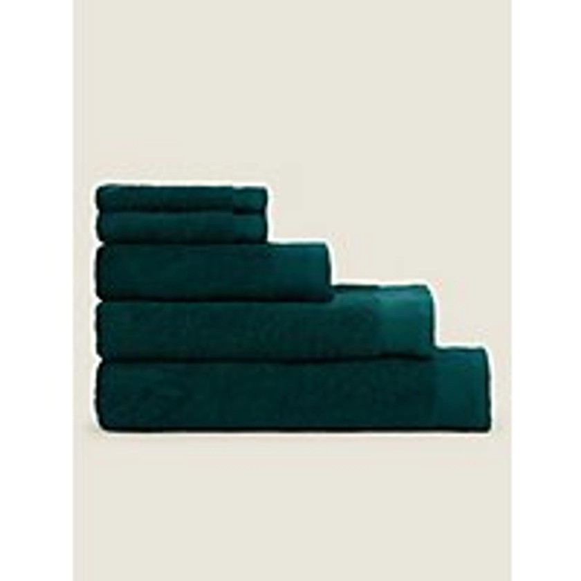 Emerald Green Cotton Towel Range | Home | George at ASDA