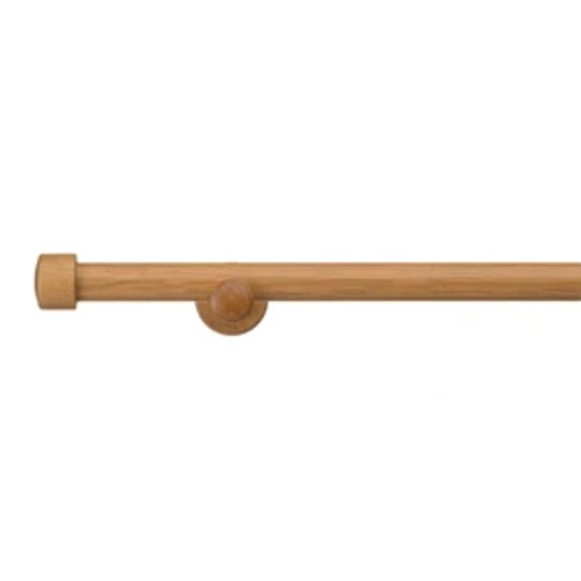 Trinity Fixed Wooden Eyelet Curtain Pole