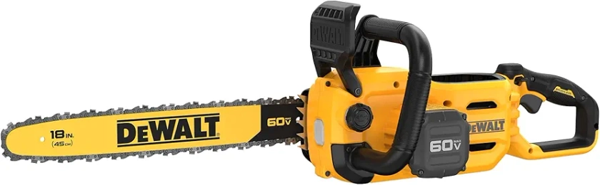 DEWALT 60V MAX Cordless Chainsaw, 18 in., Tool Only (DCCS672B)