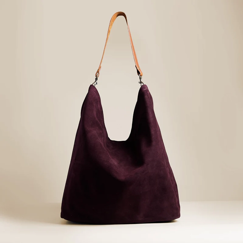 Jane - Suede Oxblood Burgundy