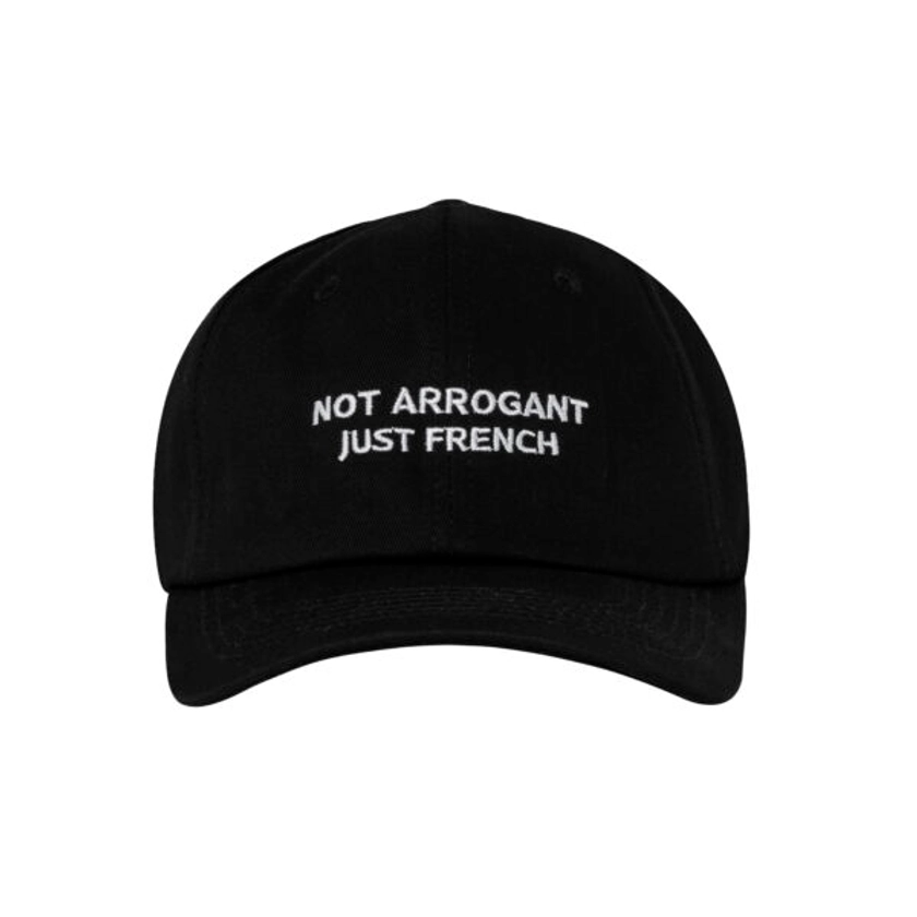 CASQUETTE NOT ARROGANT JUST FRENCH - French Abroad