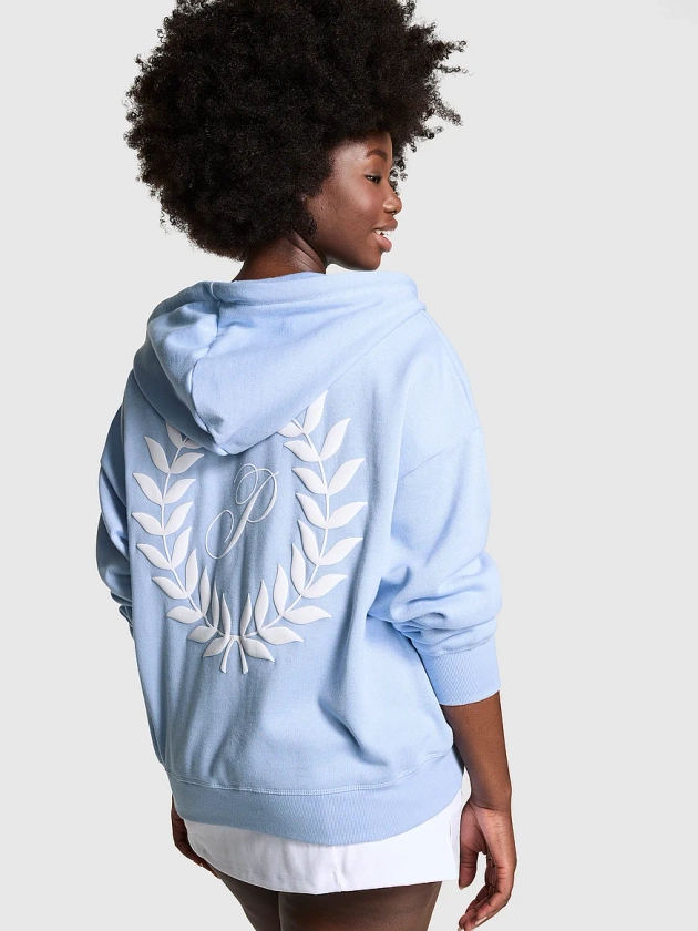 Buy Everyday Fleece Full-Zip Hoodie - Order Hoodies & Sweatshirts online 5000009687 - PINK US