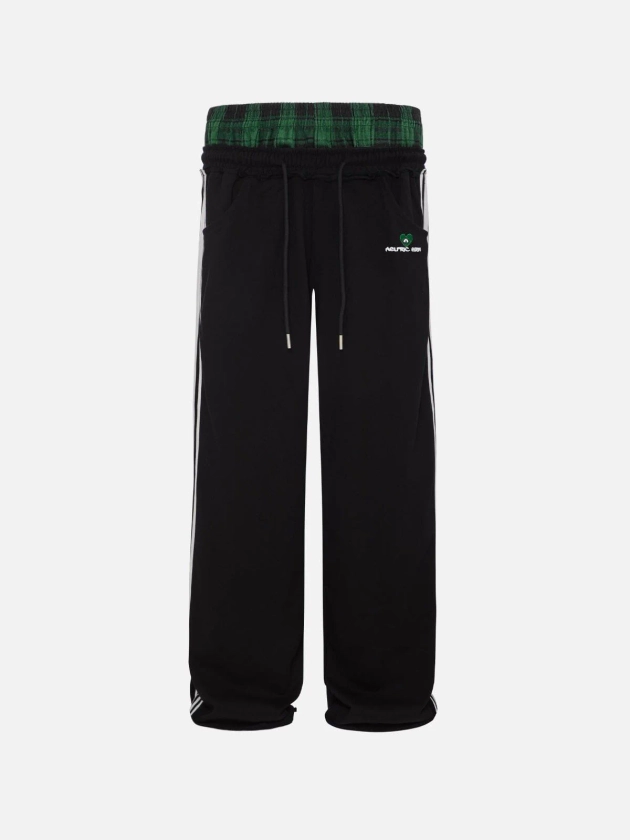 Aelfric Eden Plaid Patchwork Sweatpants