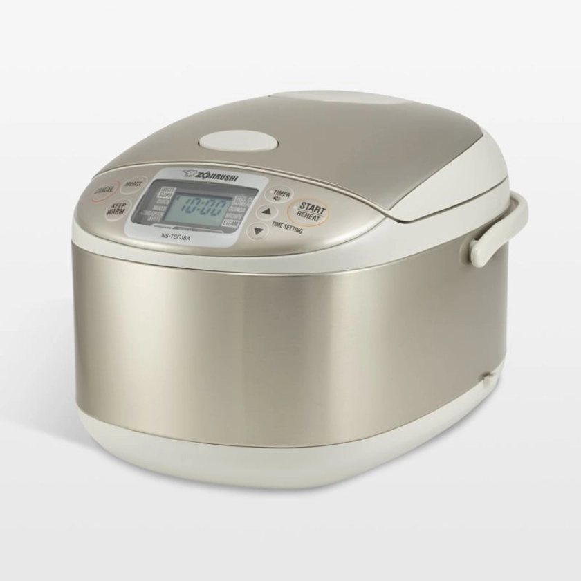 Zojirushi Micom 10-Cup Rice Cooker + Reviews | Crate & Barrel