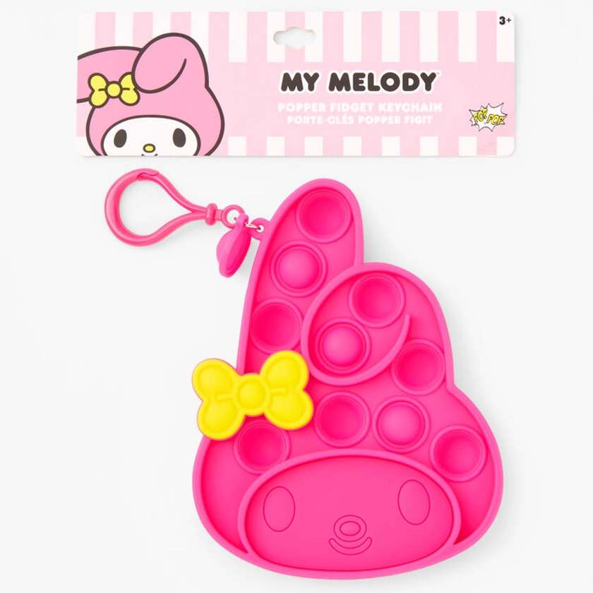 Pop Poppers My Melody™ Fidget Toy Keychain - Pink