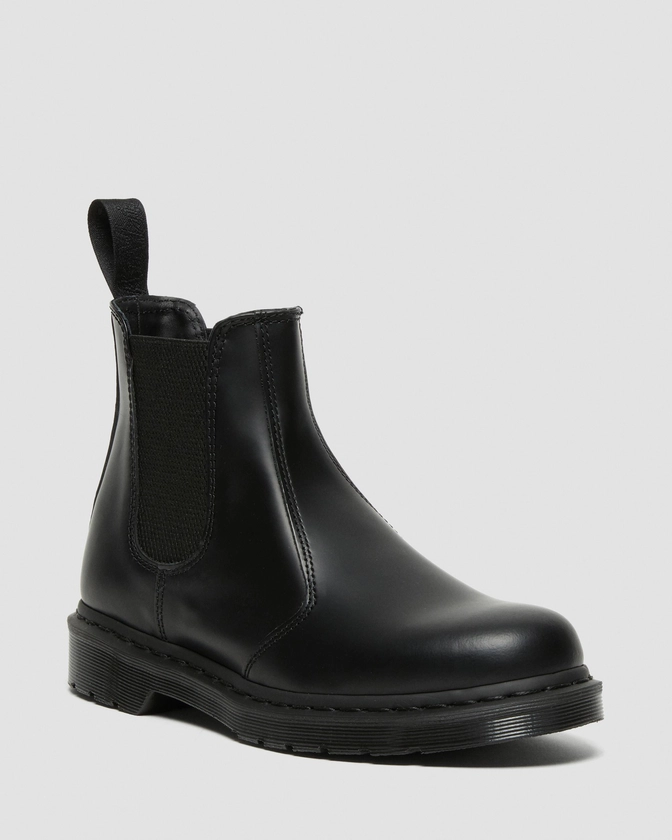 Chelsea boots 2976 Mono en cuir Smooth en Noir | Dr. Martens