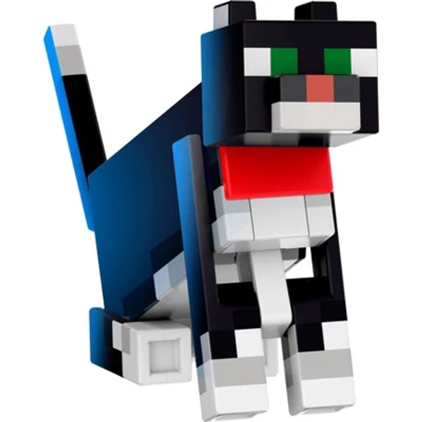 Minecraft Tuxedo Cat Diamond Level Figure