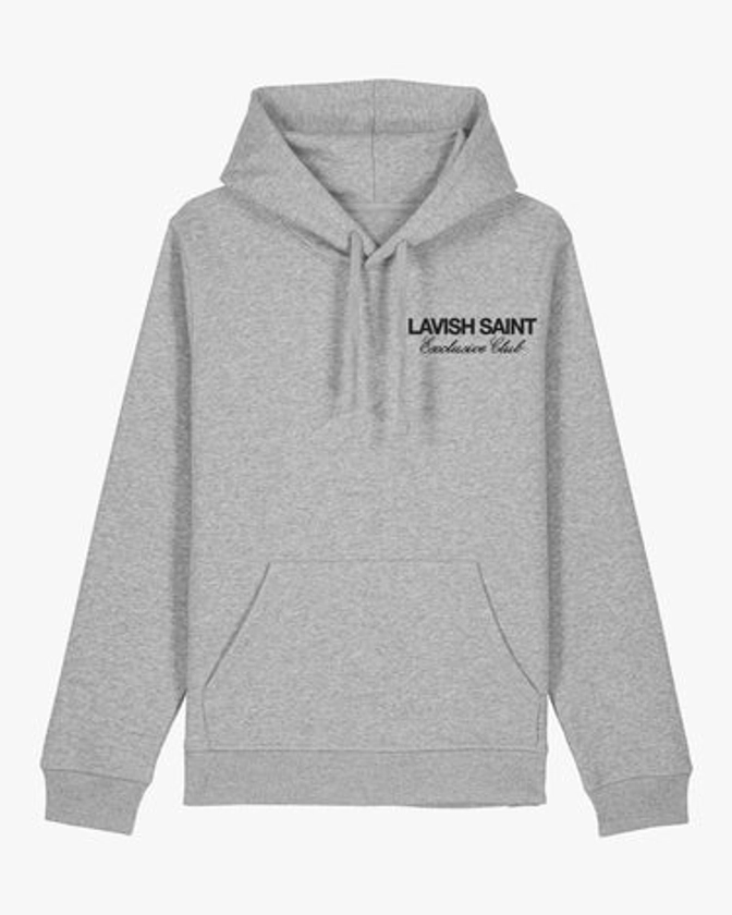 EXCLUSIVE CLUB HOODIE - GRAY